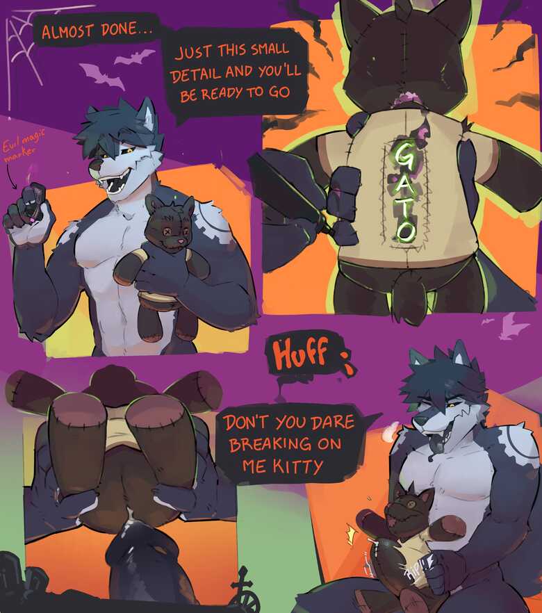 Voodoo gay furry comic