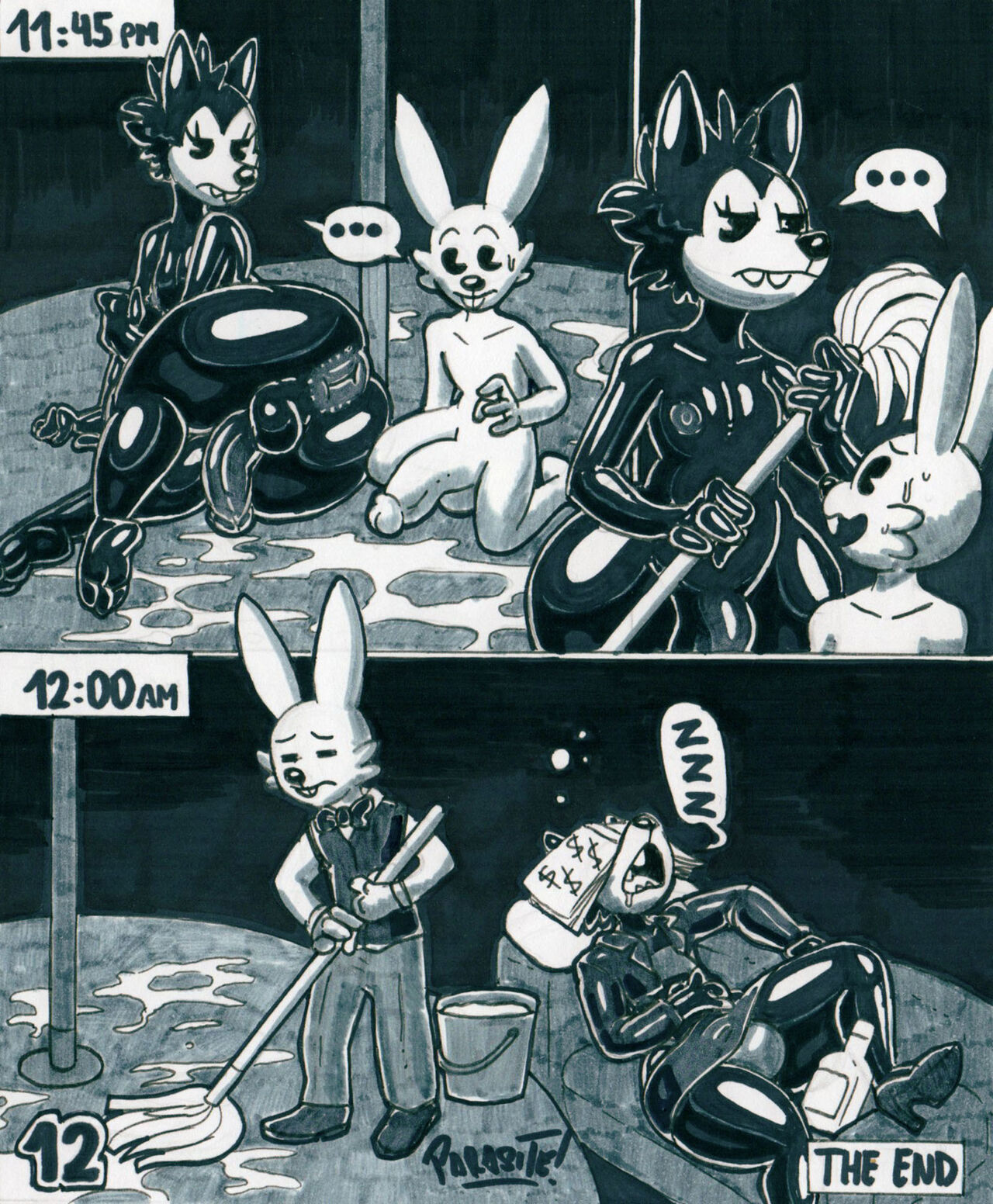 Wolf And Rabbit After Work 012