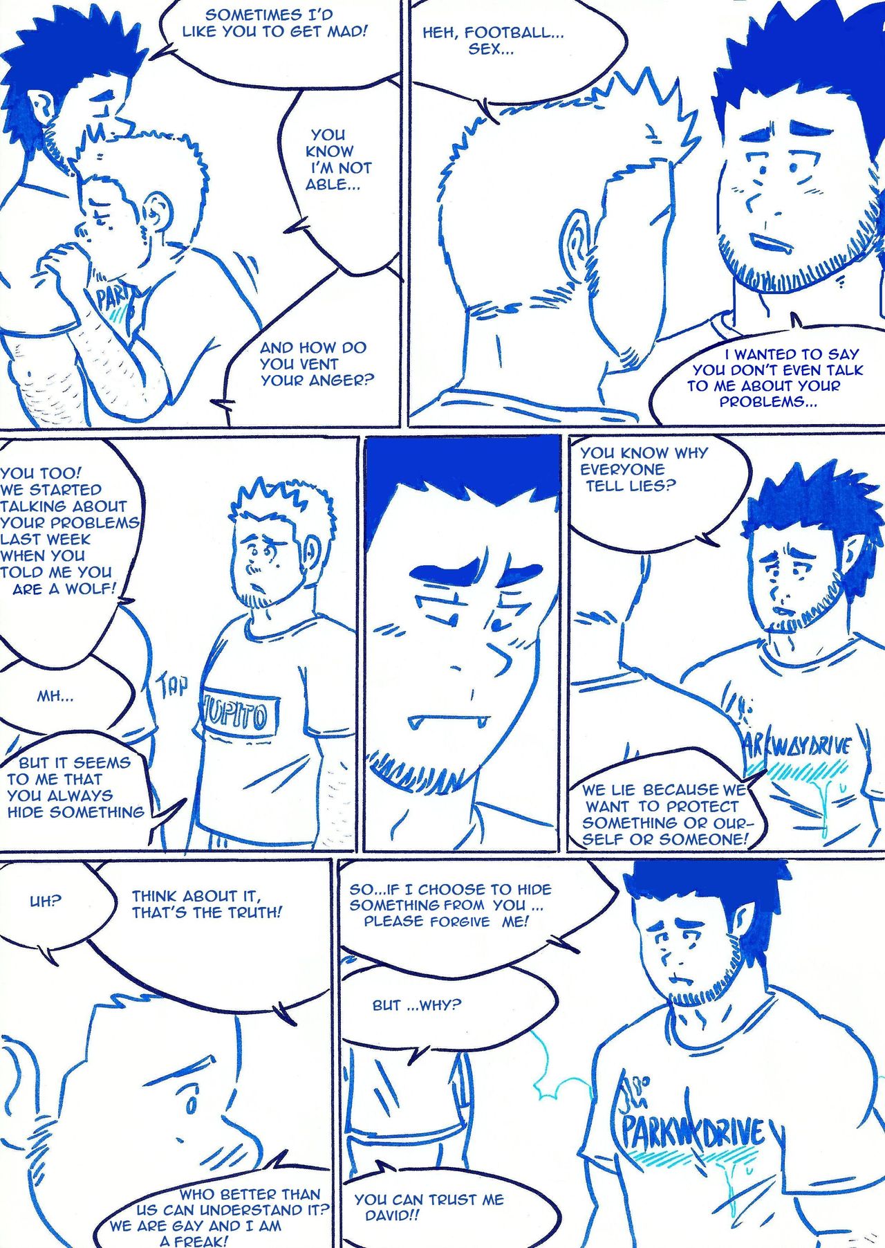 Wolfguy 3 - Blue 014