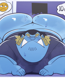Young Jinbe X Luffy 006