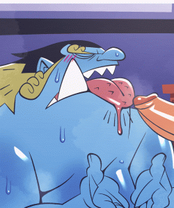 Young Jinbe X Luffy 012