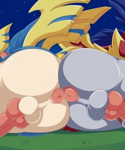 Zacian And Zamazenta In A Bind